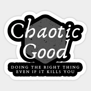 Chaotic Good Sticker